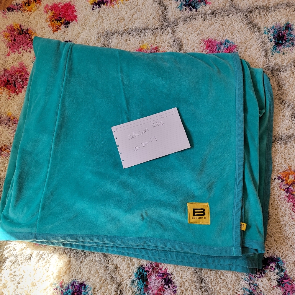 The big blanket co limited edition teal